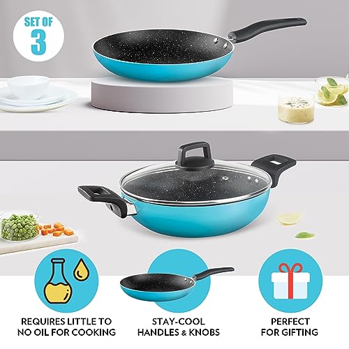 Borosil Festive Glory Non-Stick Set