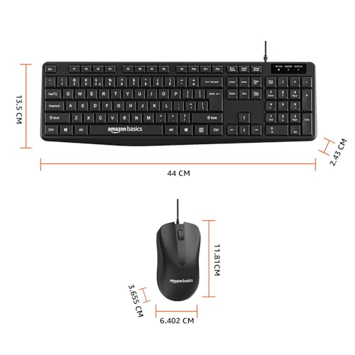 Amazon Basics Wired Keyboard