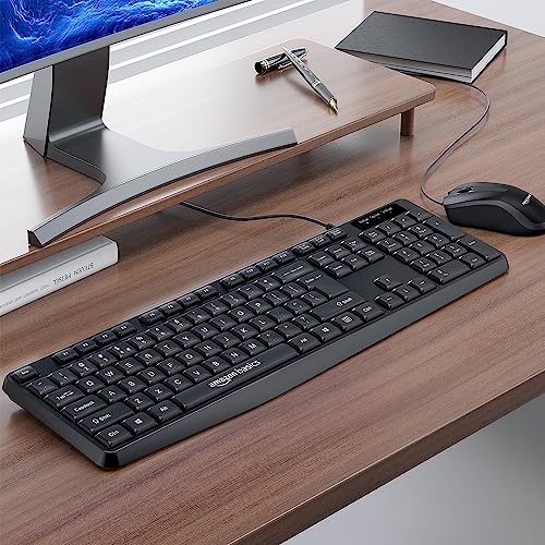 Amazon Basics Wired Keyboard