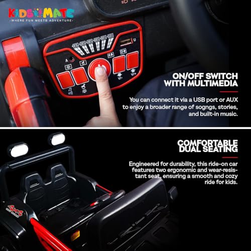 Kidsmate Power Ride Big Battery