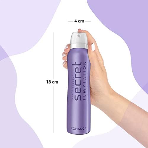 Secret Temptation Deodorant for Women (Romance, 225ml) - Image 7