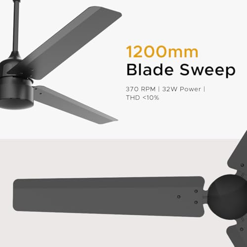 OAKTER 1200mm BLDC Ceiling Fan