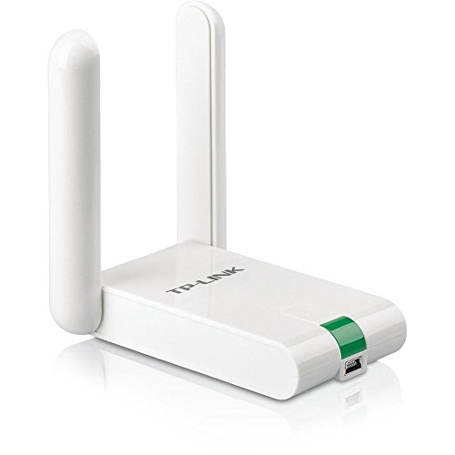 TP-Link USB WiFi Dongle 300Mbps High Gain Wireless Network Wi-Fi Adapter for PC Desktop and Laptops. Supports Win10/8.1/8/7/XP, Linux 2.6.24-4.9.60, Mac OS 10.9-10.15 (TL-WN822N)