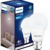 PHILIPS 16 W Eye Safety Compliance Round B22 LED Bulb (White, Pac - Image 2