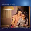 PHILIPS 16 W Eye Safety Compliance Round B22 LED Bulb (White, Pac - Image 3