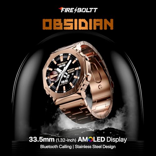 Boltt Obsidian 33.5mm AMOLED Display