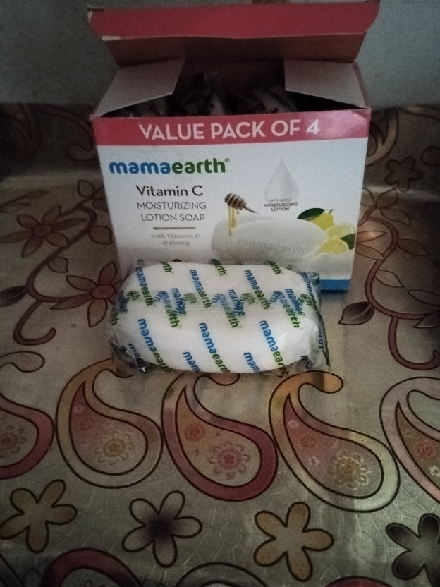 Mamaearth Vitamin C Moisturizing Lotion Soap with Vitamin C & Hon - Image 10