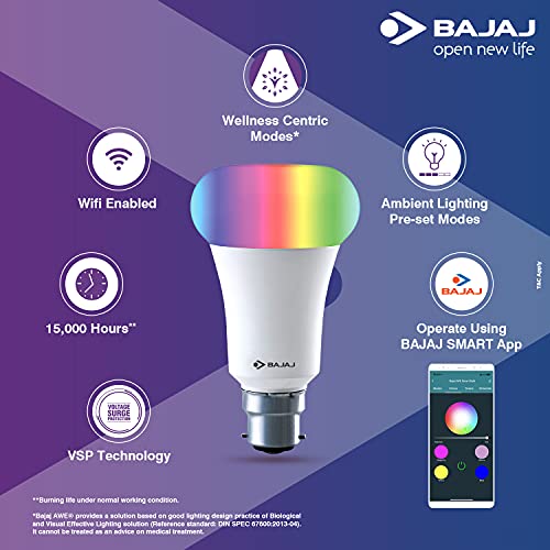 Bajaj 9W Wifi Smart LED