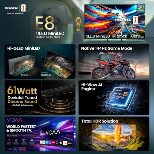 Hisense 139 cm E8S Series