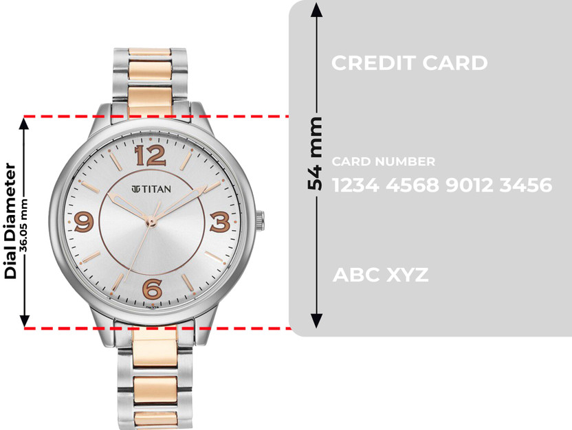 Titan 2617KM01-DM379-IBD BOP Analog Watch - For Women 2617KM01 - Image 5