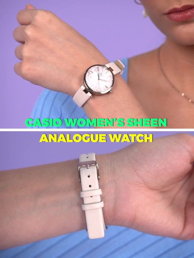 CASIO Sheen Analog Watch - For Women SH240 (SHE-C110CGL-4AUDF) - Image 2