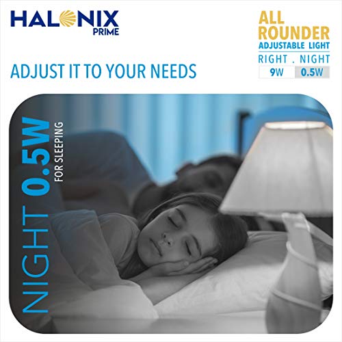 Halonix 2-in-1 Dimmable 9W,0.5W Multi