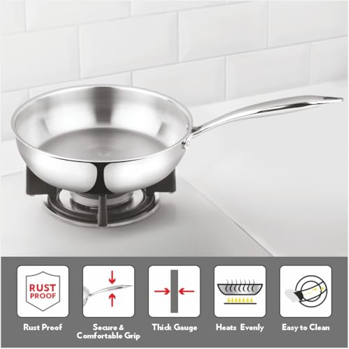 Borosil Cookfresh Tri-ply Stainless Steel