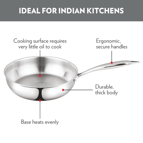 Borosil Cookfresh Tri-ply Stainless Steel