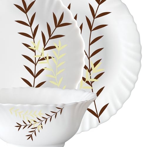Larah by Borosil Oak Fluted