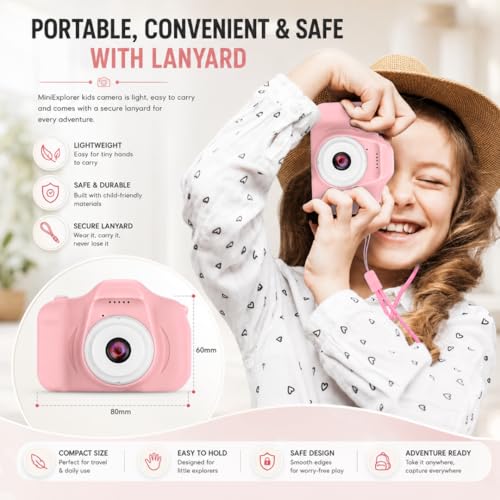 MiniExplorer Mini Camera for Kids