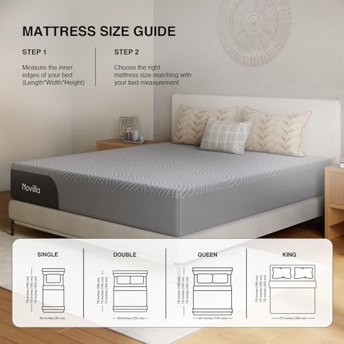 Novilla Mattress Gel Memory Foam