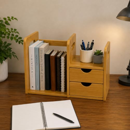 Expandable Wooden Desk Organizer