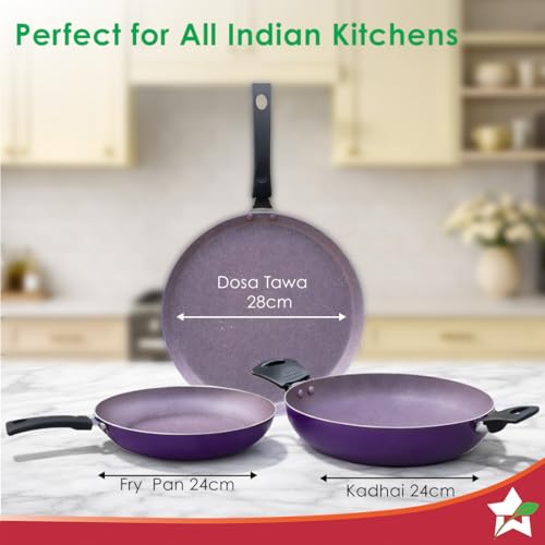 Wonderchef Valencia Non-Stick 3 Pc