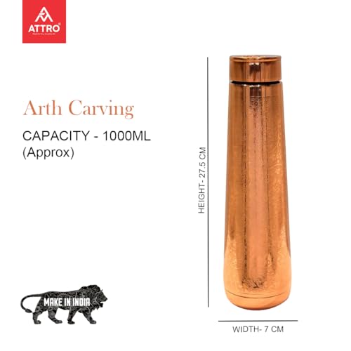 ATTRO Arth Copper Bottle Design