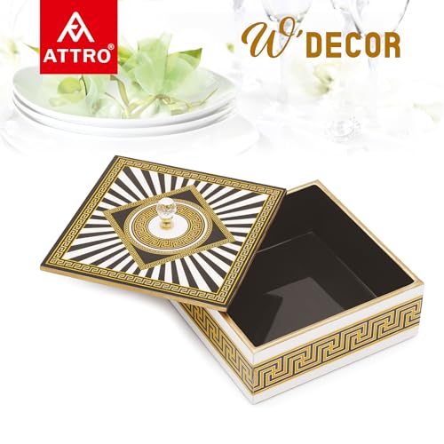 ATTRO Elegant Spiral Black Designer