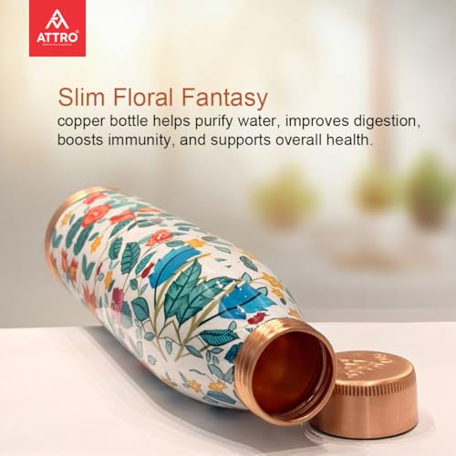 ATTRO Slim Copper Bottle Design