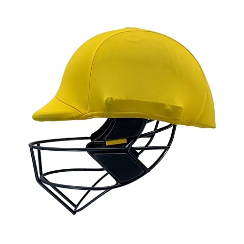 Whitedot Color Changeover Cricket Helmet Cover (Helmet Clads) (Large, Black)