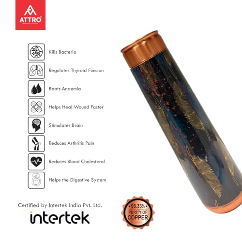 ATTRO Arth Deluxe Copper Bottle