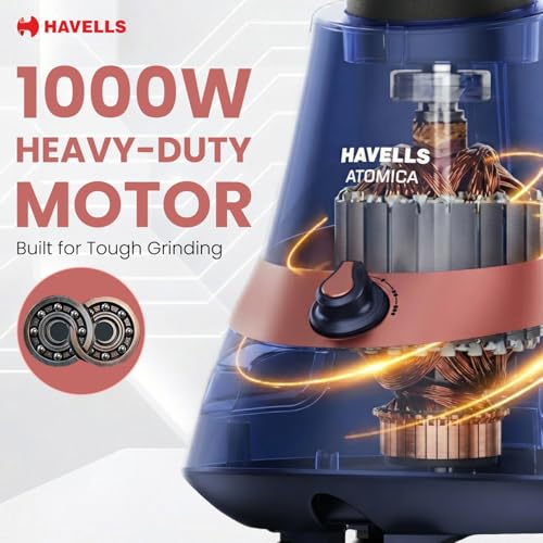 Havells Atomica 1000W 3 Jar