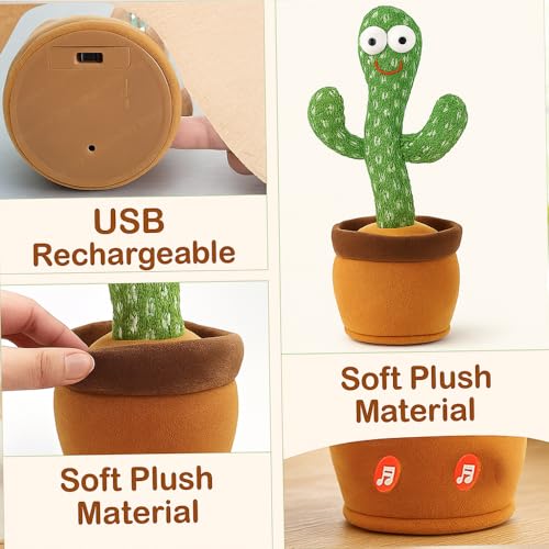 Toy Imagine Rechargeable Talking Cactus