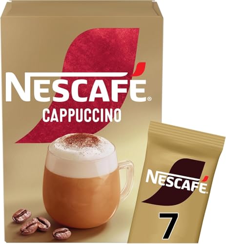 Nescafé Cappuccino Instant Coffee 7 x 15.5g Sachets