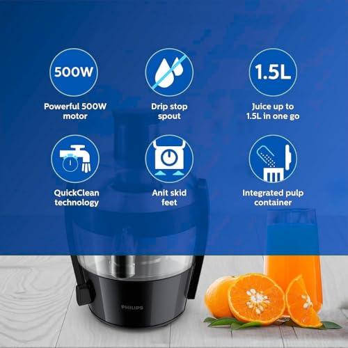 Philips HR1832/00 Centrifugal Juicer Fruits