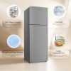 Haier 240 L Frost Free Double Door 2 Star Refrigerator with Free - Image 3
