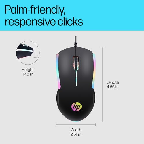 HP M160 USB Wired Gaming