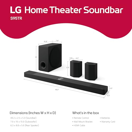 LG S95TR 810W 9.1.5 Channel
