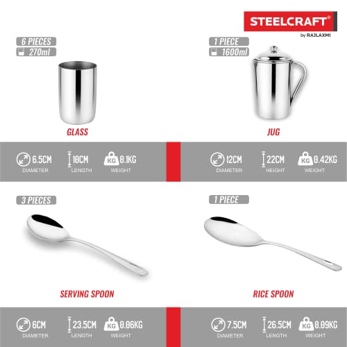 Steelcraft Premium Stainless Steel Dawat-E-Nikah