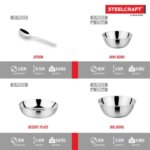 Steelcraft Premium Stainless Steel Dawat-E-Nikah