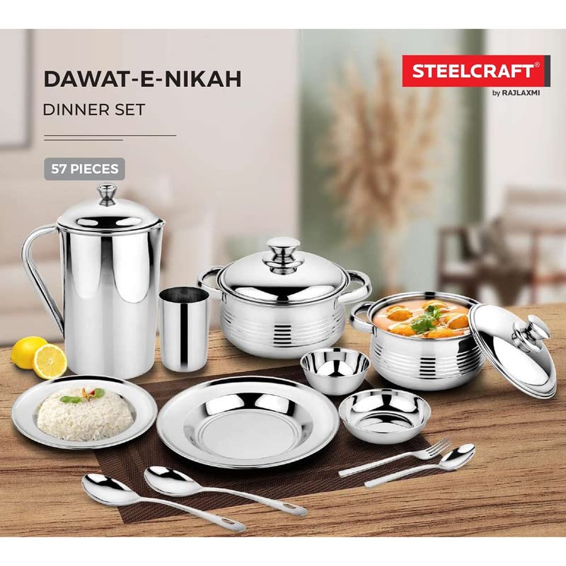 Steelcraft Premium Stainless Steel Dawat-E-Nikah