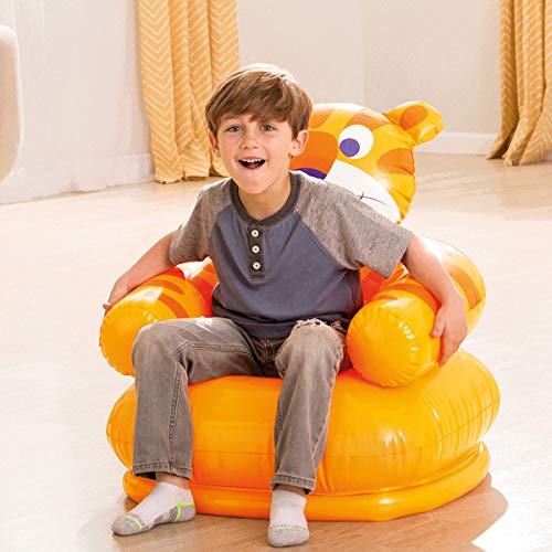 Intex Oz Plastic Store Bear Chair (Blue), 1 Seater - Image 6
