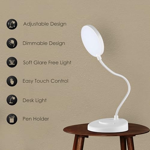 Gesto Plastic LED Study Lamp