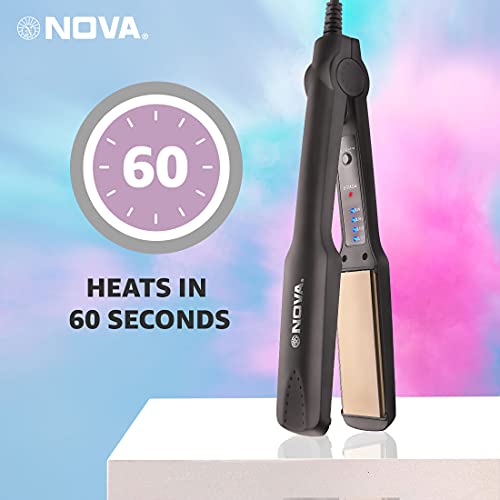 Nova NHS 860 Hair Straightener (Black) - Image 7