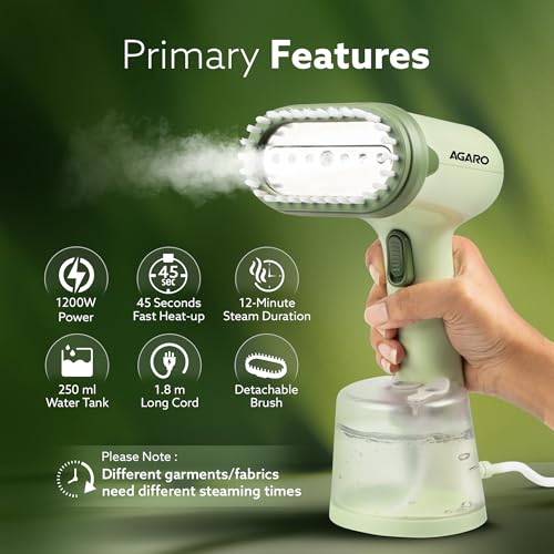 AGARO Regency Handheld Garment Steamer