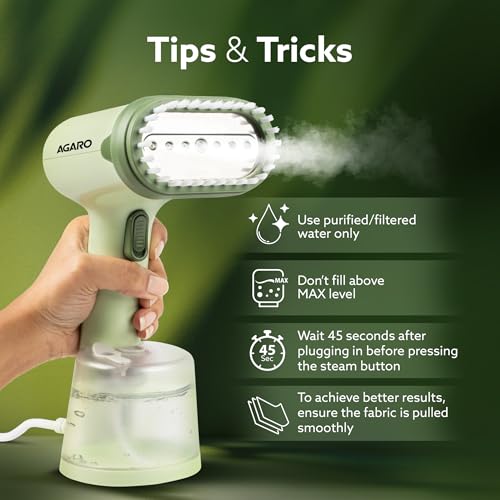 AGARO Regency Handheld Garment Steamer