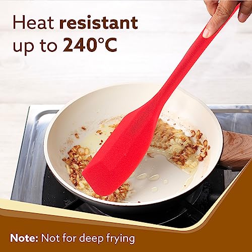 AGARO Silicone Spatula Set