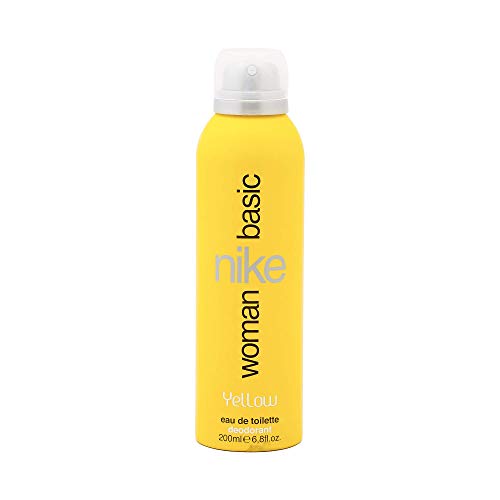 Nike Unisex Basic Yellow Woman Deo Fresh Scent Spray 200 Ml, Pack Of 1