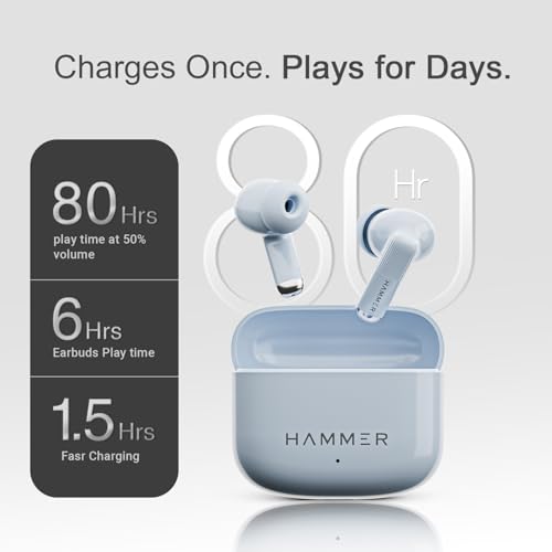 HAMMER Solo Earbuds with 80H
