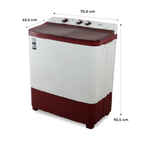 Midea 6.5kg Semi Automatic Top