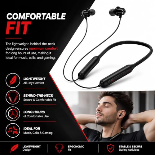 Bouncefit Bluetooth Wireless Mangentic On/Off