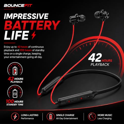 Bouncefit Bluetooth Wireless Mangentic On/Off