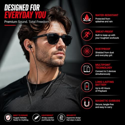 Bouncefit Bluetooth Wireless Mangentic On/Off